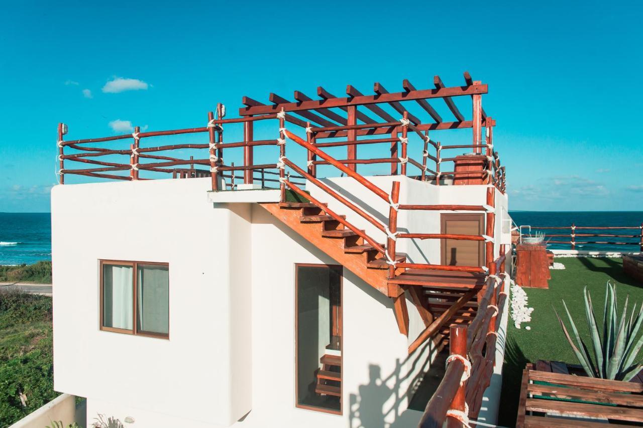 Villa With Ocean View, Pool, Restaurant And Rooftop Isla Mujeres Eksteriør bilde