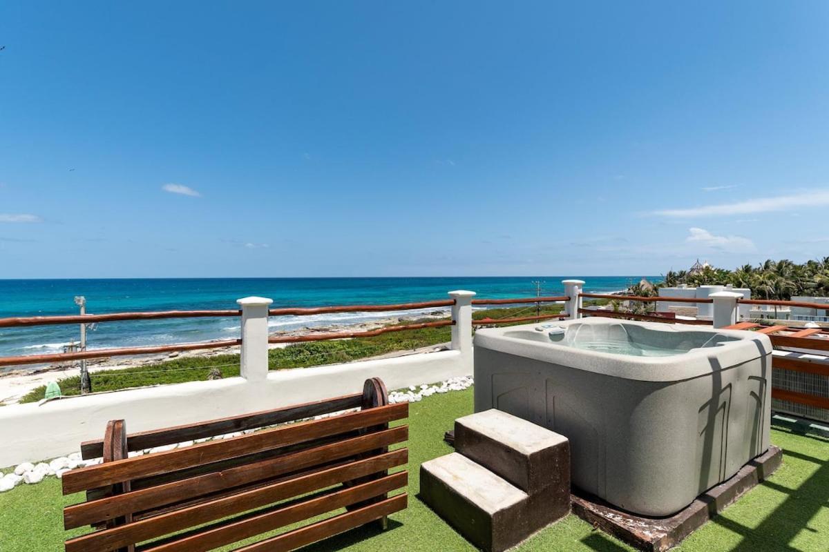Villa With Ocean View, Pool, Restaurant And Rooftop Isla Mujeres Eksteriør bilde